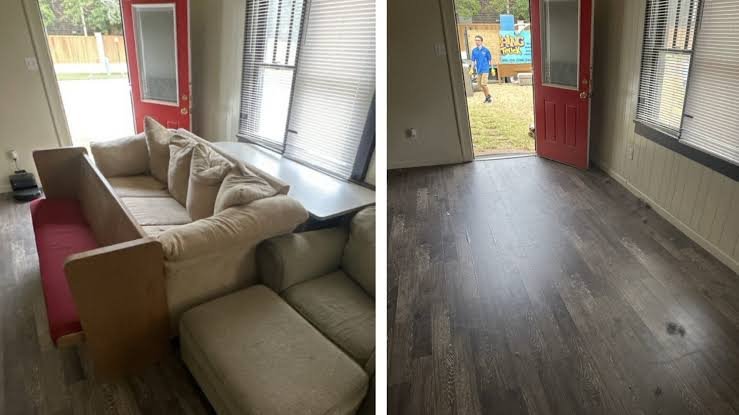 Probate cleanout before and after
